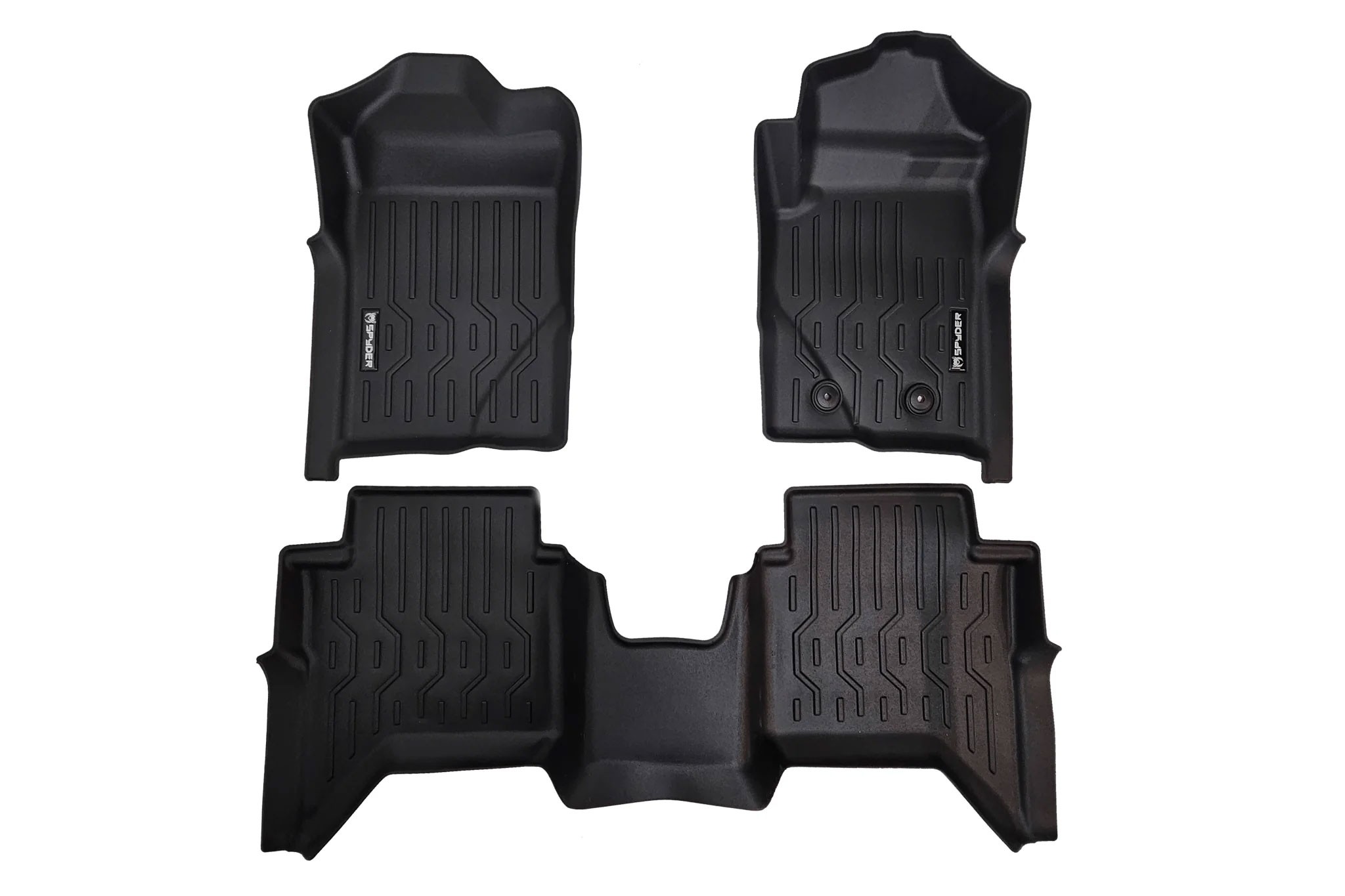 Ford Ranger 2023+ Spyder Floor Mats - Full Set