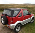 Suzuki Jimny Soft Top Hood in Vinyl Hooding